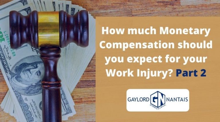 Monetary Compensation | Gaylord & Nantais Workers' Comp Attorney