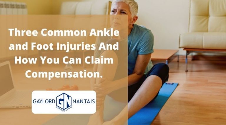 Ankle Injury Claims | Gaylord & Nantais Workers' Comp Attorney