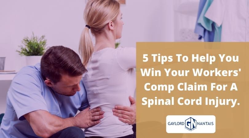Spinal Cord Injury | Gaylord & nantais Workers' comp