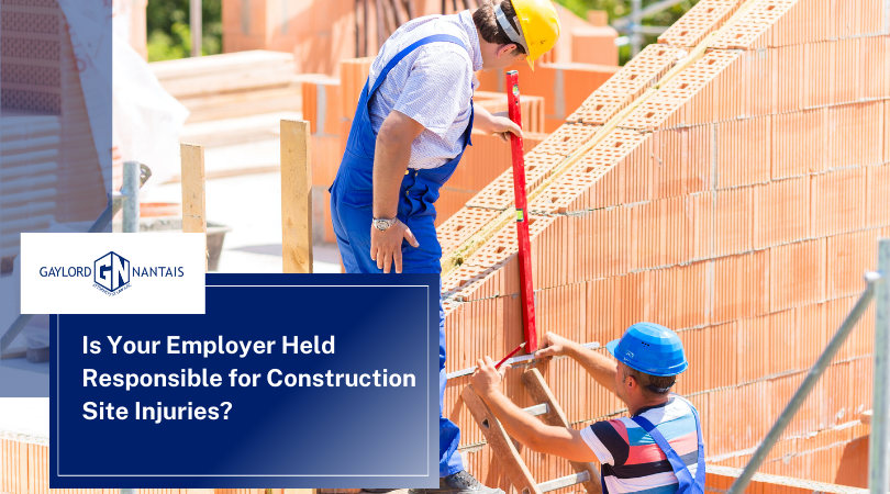 Is Your Employer Held Responsible for Construction Site Injuries | GN