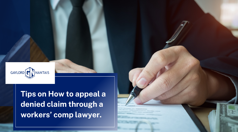 _Tips on How to appeal a denied claim through a workers’ comp lawyer. | GN