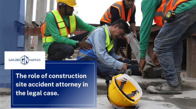 The role of construction site accident attorney in the legal case. | GN