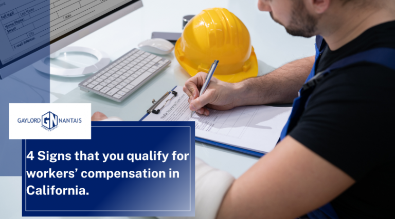 4 Signs that you qualify for workers’ compensation in California. | GN