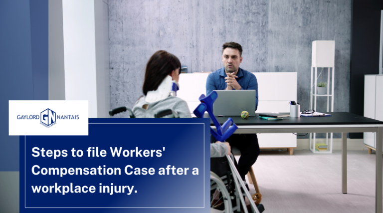 Steps to file Workers' Compensation Case after a workplace injury. | GN