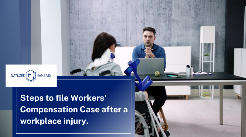 Steps to file Workers' Compensation Case after a workplace injury. | GN