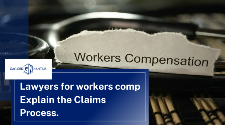 Lawyers for workers comp Explain the Claims Process.