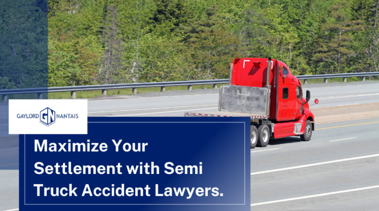 Maximize Your Settlement with Semi Truck Accident Lawyers.