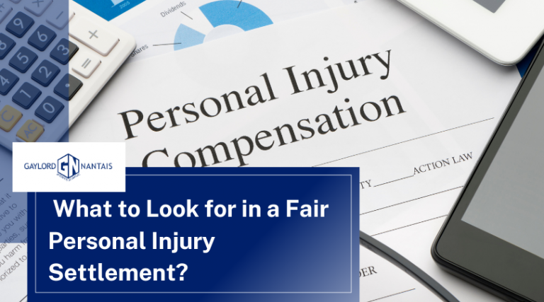 What to Look for in a Fair Personal Injury Settlement?