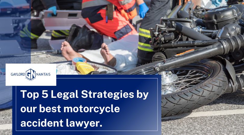 Top 5 Legal Strategies by our best motorcycle accident lawyer.