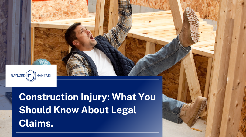 Construction Injury: What You Should Know About Legal Claims.