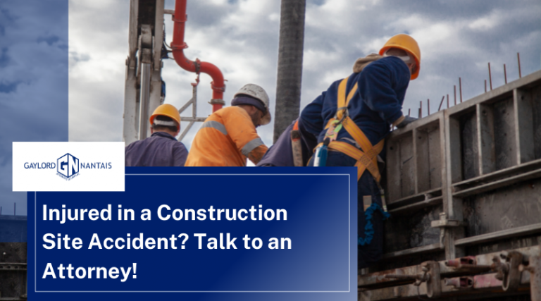 Injured in a Construction Site Accident? Talk to an Attorney!