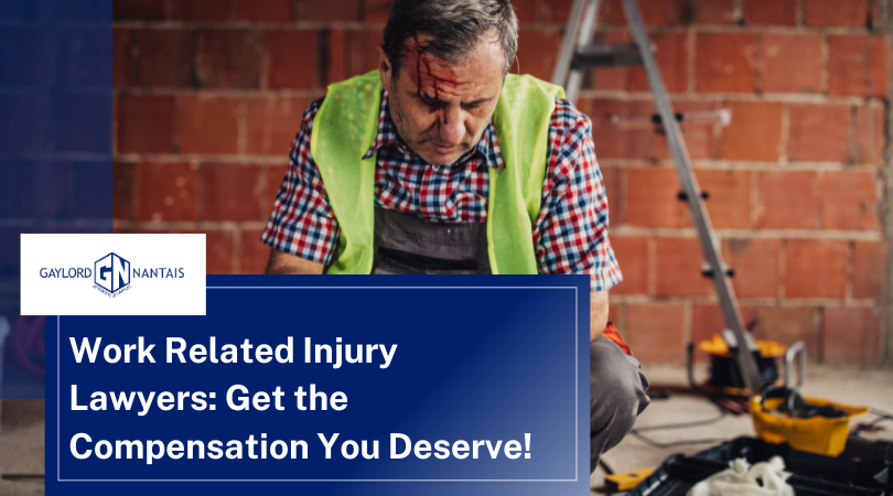 Work Related Injury Lawyers: Get the Compensation You Deserve!