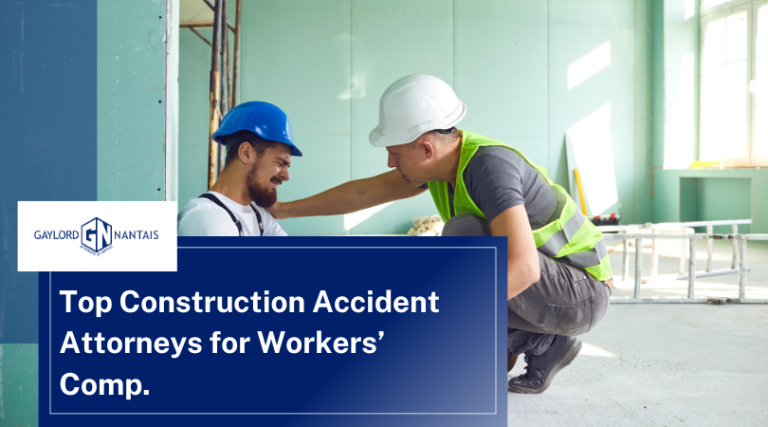 Top Construction Accident Attorneys for Workers’ Comp.