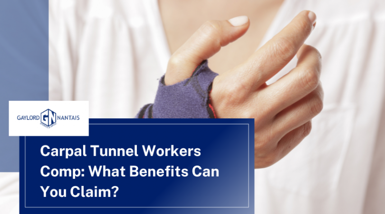 Carpal Tunnel Workers Comp: What to Expect