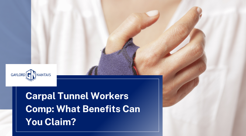 Carpal Tunnel Workers Comp: What to Expect