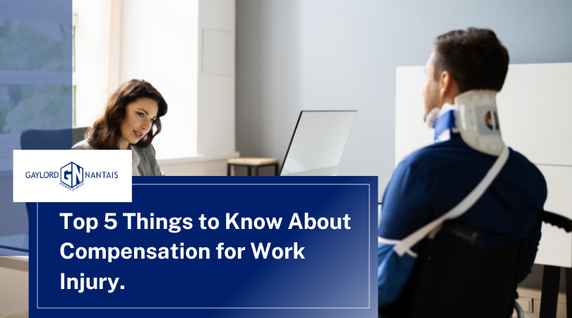 Compensation for Work Injury: What You Must Know